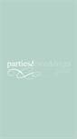 Mobile Screenshot of partiesandweddingsplus.com